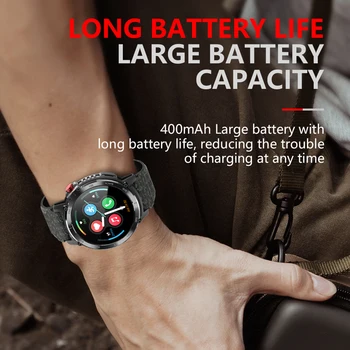 Smart Hodinky Srdcovej frekvencie Zdravia, Sledovať Módne Smartwatch Fitness Tracker 400mAh Batérie Bluetooth-kompatibilné Hovor