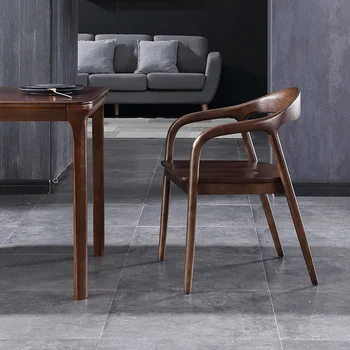 Dizajn stoličky späť Nordic masívneho dreva moderný minimalistický prezident Hirošime Kennedy jedálenské stoličky v new Čínsky štýl