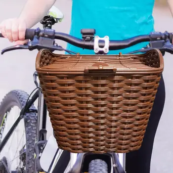 Košík na bicykel s Krytom, Požičovňa Predný Košík na Riadidlá pre Cestovné Príslušenstvo