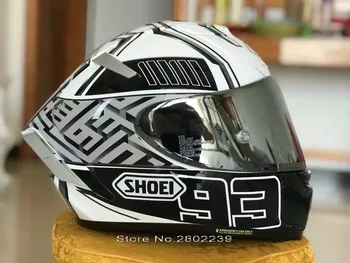 Full Face Motocyklové prilby X14 Marquez BIELA ANT Prilbu prilba Jazdecká Motocross Závodné Motobike Prilba