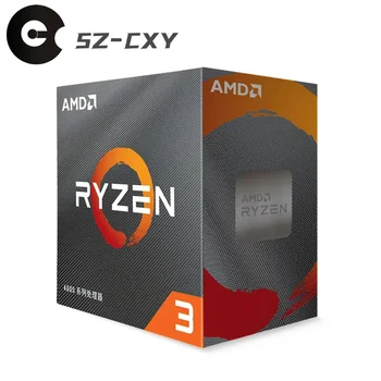 AMD Ryzen 3 4100 Nové R3 4100 4-Core, 8-Niť Odomknutý Desktop Procesor s Wraith Stealth Chladnejšie 100-100000510BOX Zásuvky AM4