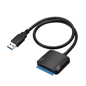 SATA na USB Adaptér USB 3.0 na Sata 3 Kábel pre 2.5 v 3.5 Pevný Disk