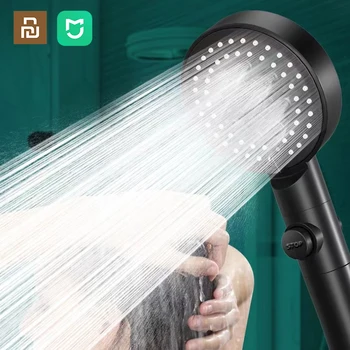 Xiao Youpin 5 Režimov Sprcha Hlavy Nastaviteľné Vysoký Tlak na Šetrenie Vody Sprcha Mijia Sprcha Hlavy pre Kúpeľňa Rúrky Príslušenstvo