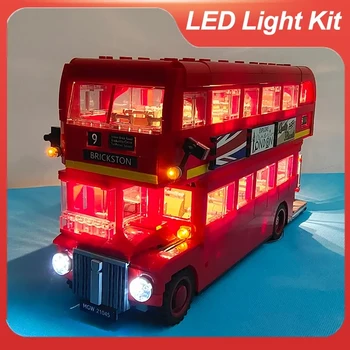 LED Svetlo Nastaviť Pre 10258 kompatibilné 21045 London bus (Iba LED Svetlo, neobsahuje Model Tehly)