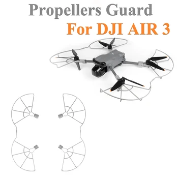 Vrtule Stráže Pre DJI VZDUCHU 3 Propeller Blade Ochranu Nárazníka Krúžok Proti kolízii Zabrániť Úrazu Rýchle Uvoľnenie vzduchového 3 Drone ACC