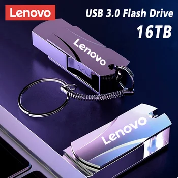 Lenovo USB 3.0 Pero Jednotky 16TB 8TB 4TB Vysoká Rýchlosť Prenosu Kovové Prenosné SSD kl ' úč Cle U Disku Flash Memoria USB kľúč