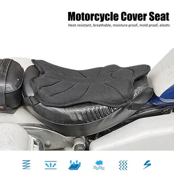 Motocyklový Sedák 3D Anti-Slip Cover Motocykel Sídlo Pad Motorke Skúter prestieranie Vankúš Motocyklové Príslušenstvo