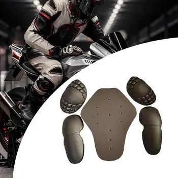 5 ks Motorke Tela Ochranný Výstroj EVA Vložka Chránič Nastaviť Kolien Motocyklových Doplnkov pre Motocross Cyklistika Cyklistika