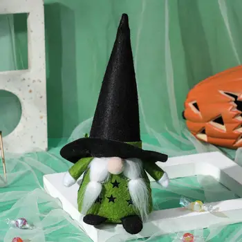 Halloween Gnome Bábika Cartoon Dizajn Halloween Bábika Ručné Halloween Jar Trpaslíci Anonymný Bábiky Slnečnice Dekorácie