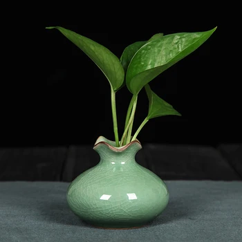 Longquan Yuming Celadon Kreatívne Domáce Dekorácie, Ozdoby Ručné Osobné Malý Kvet Ware Stôl Hydroponické