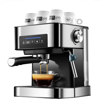Espresso Kávovar 20 Bar Čerpadlo Tlak Pary Funkcia Napenenie Mlieka Z Cappuccino /Kávu, Stroj Na Výrobu
