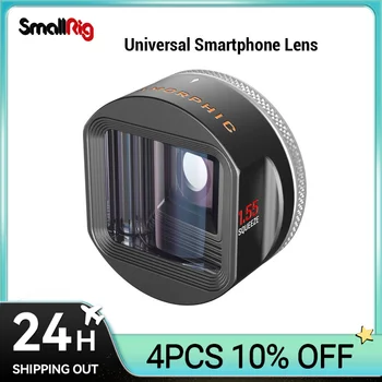 SmallRig 1.55 X Anamorphic Smartphone Objektív pre iPhone pre Samsung pre HUAWEI pre Xiao Streľba Take Video Prenosné Mobilné Objektív