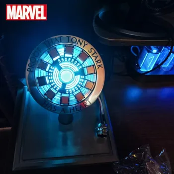 Pomstiteľ Iron Man Mk1 Mk2 Arc Reaktora Tony Stark Srdci Označiť Obrázok Led Svetlo Superhrdina 1:1 Cosplay Hračky Hrudníka Lampa Vianočný Darček