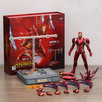 Marvel Iron Man MK50 MARK L PVC Akcie Obrázok Model Bábiky Hračky Colletible Figurals