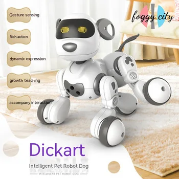 18011 Yingjiadi Carter Robot Pes Inteligentný Psa Dialóg Diaľkové Ovládanie Puzzle Raného Vzdelávania Chlapec Hračka Detí, Darček