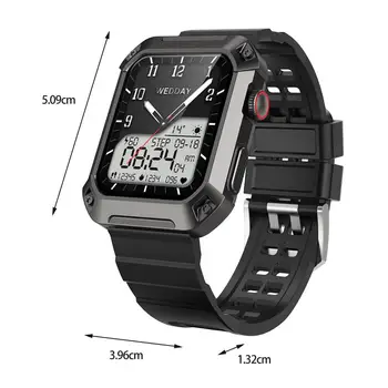 Módne Inteligentné Náramkové hodinky 240*284 Rozlíšenie Dlhý Pohotovostný Čas IP69K Nepremokavé Digitálne Náramkové hodinky Inteligentného Zariadenia
