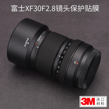 Pre Fuji XF30 F2.8 Makro Objektív ochranný Film Fujifilm XF30 Micro Nálepky 3M