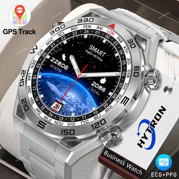2023 Nové DT Ultra Mate Smart Hodinky Mužov NFC kompas Bluetooth Hovor Pohybu GPS Tracker IP68 Fitness Náramok Business Smartwatch