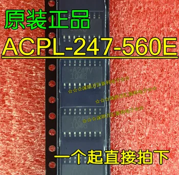 10pcs pôvodnej nové ACPL-247-560E Photocoupler A247V SOP-16