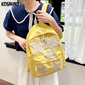 Japonský Kawaii Dievčatá Star Batoh Módne Všetkých Zápas Študentov Elegantné Schoolbags Y2k Estetické Ženy Módne Sladké Batohy Preppy