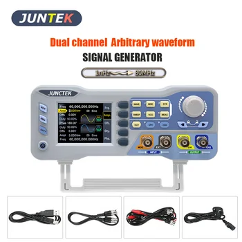JUNCTEK JDS8060 8080 Dual Channel Funkcia Svojvoľné Priebeh Signálu Generátor Zdroj 275MSa/s 14bits Frekvencia Meter 60 M 80MHz