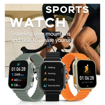 N22 Smart Hodinky Krokomer Bluetooth-Kompatibilné Slúchadlá Fitness Smartwatch Srdcovej frekvencie Kyslíka v Krvi, Monitor pre Android iOS Telefón