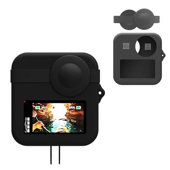 Silikónové puzdro Chránič pre GoPro Max Objektív Ochranný Kryt Spp pre GoPro MAX Panoramatické Akčné Kamery Príslušenstvo