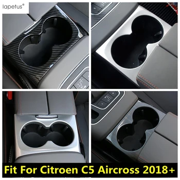 Centrálne Riadenie, Predné Vody Držiak Panel Rám Dekorácie Kryt Výbava Interiéru Príslušenstvo Pre Citroën C5 Aircross 2018 -2022