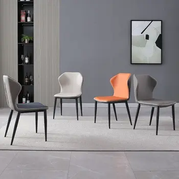 Motýľ stoličky Nordic štýl jedálenské stoličky high-end mäkká taška späť stoličky domov moderný minimalistický jedálenské stoličky