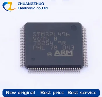 1Pcs Nový, originálny STM32L496VGT6 1MB 1.71 V~3.6 V ARM Cortex-M4 320KB 80MHz FLASH 83 LQFP-100(14x14) Microcontroller Jednotky